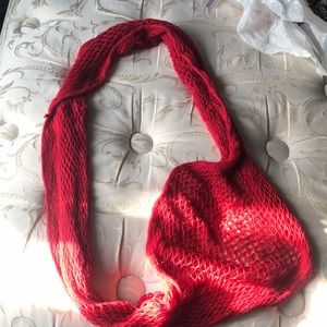 red scarf